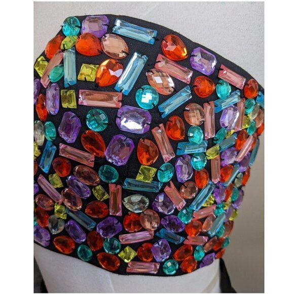 Rehab Lab bejeweled bandeau bra - Picture 4 of 5